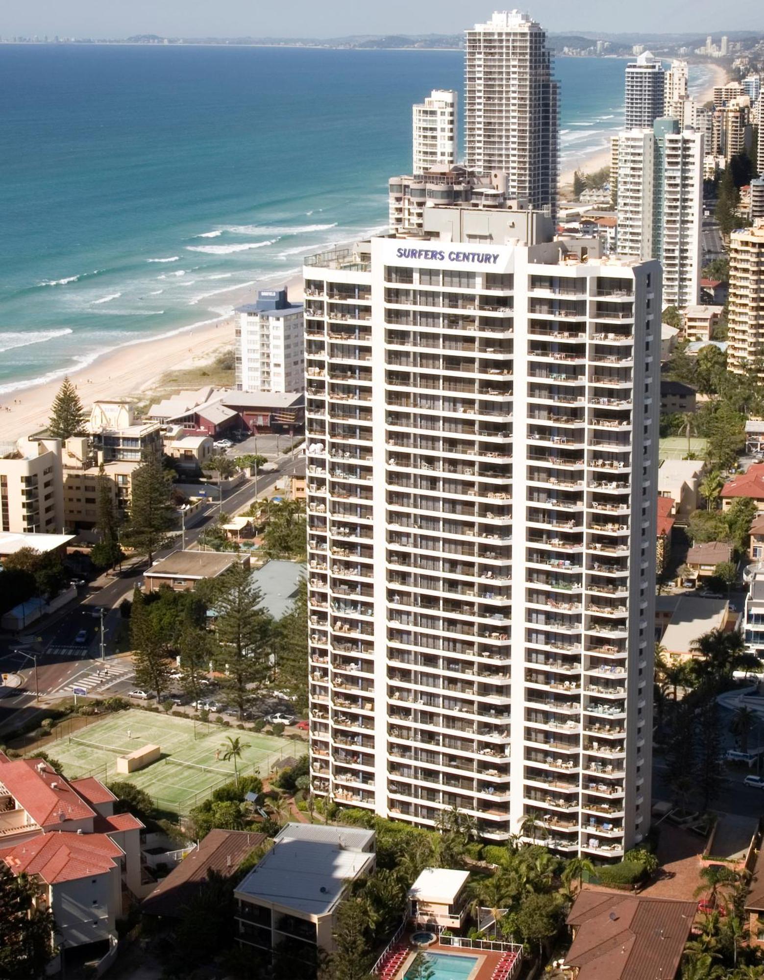 Surfers Century Oceanside Apartments Gold Coast Dış mekan fotoğraf